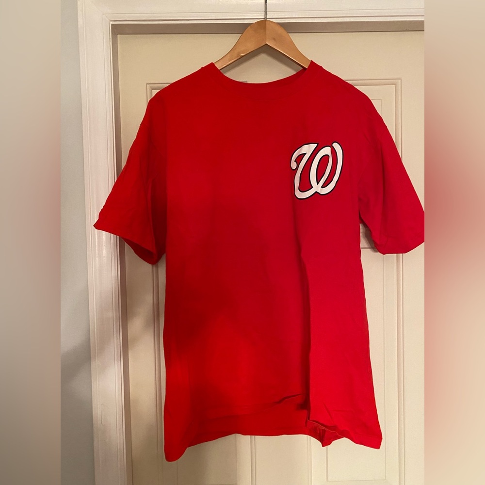 Bryce Harper Nationals Tee Shirt Jersey size L